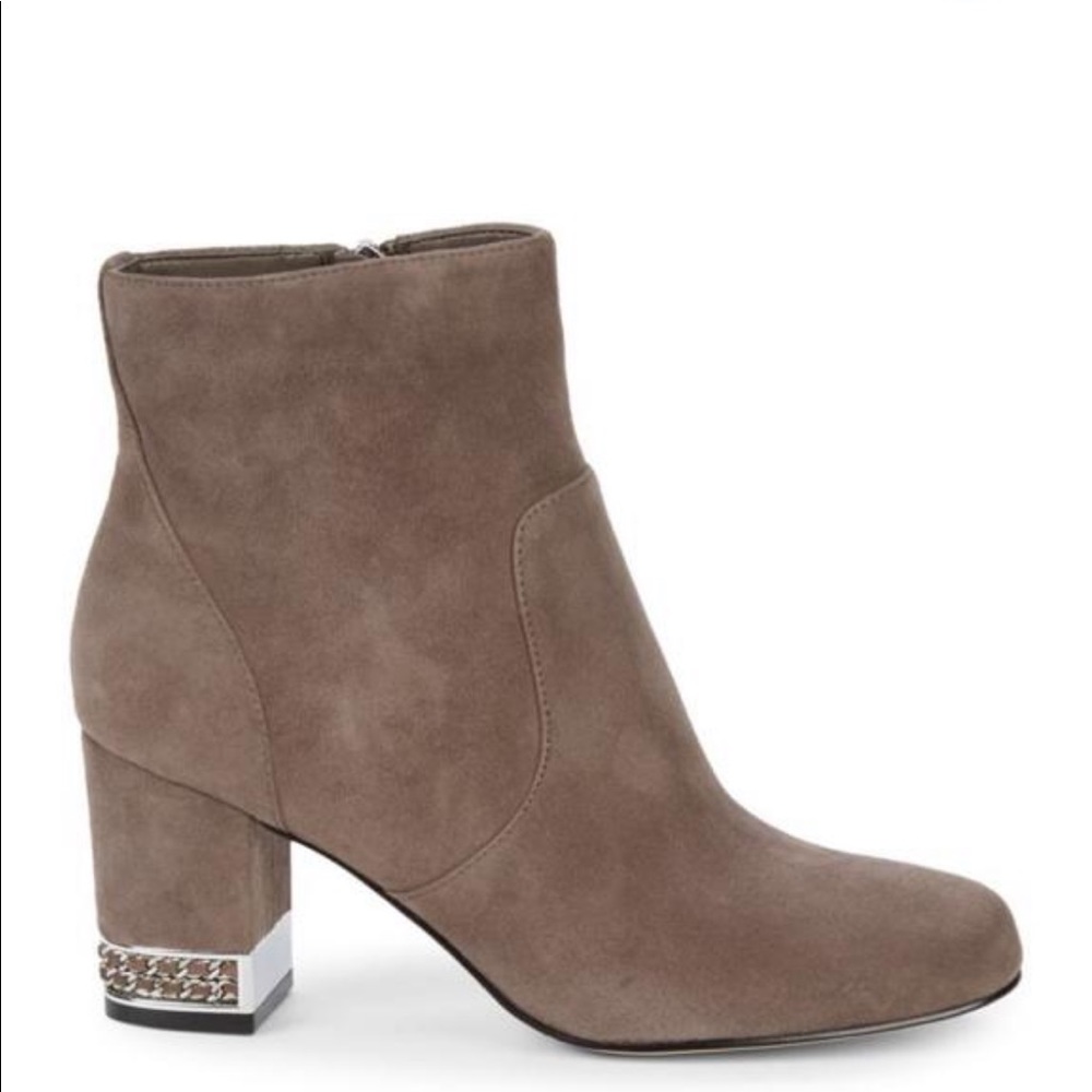Karl Lagerfeld Paris Taupe Booties